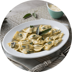 Ravioli Burro e Salvia Fresca